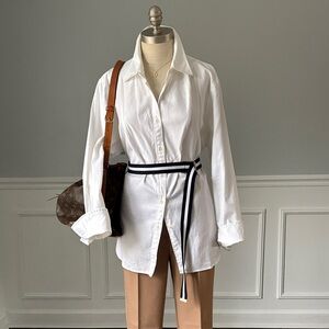 Izod Striped D-Ring Belt